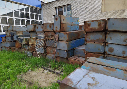 Фото металлолома из пункта приема в районе Мещанский